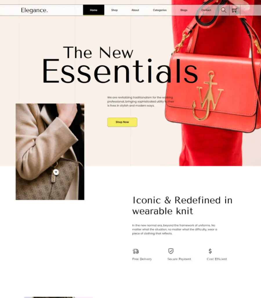 Elegance - ECommerce Store