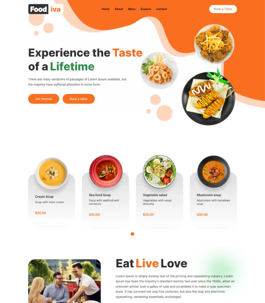 FooDiva - Restaurant Dine In