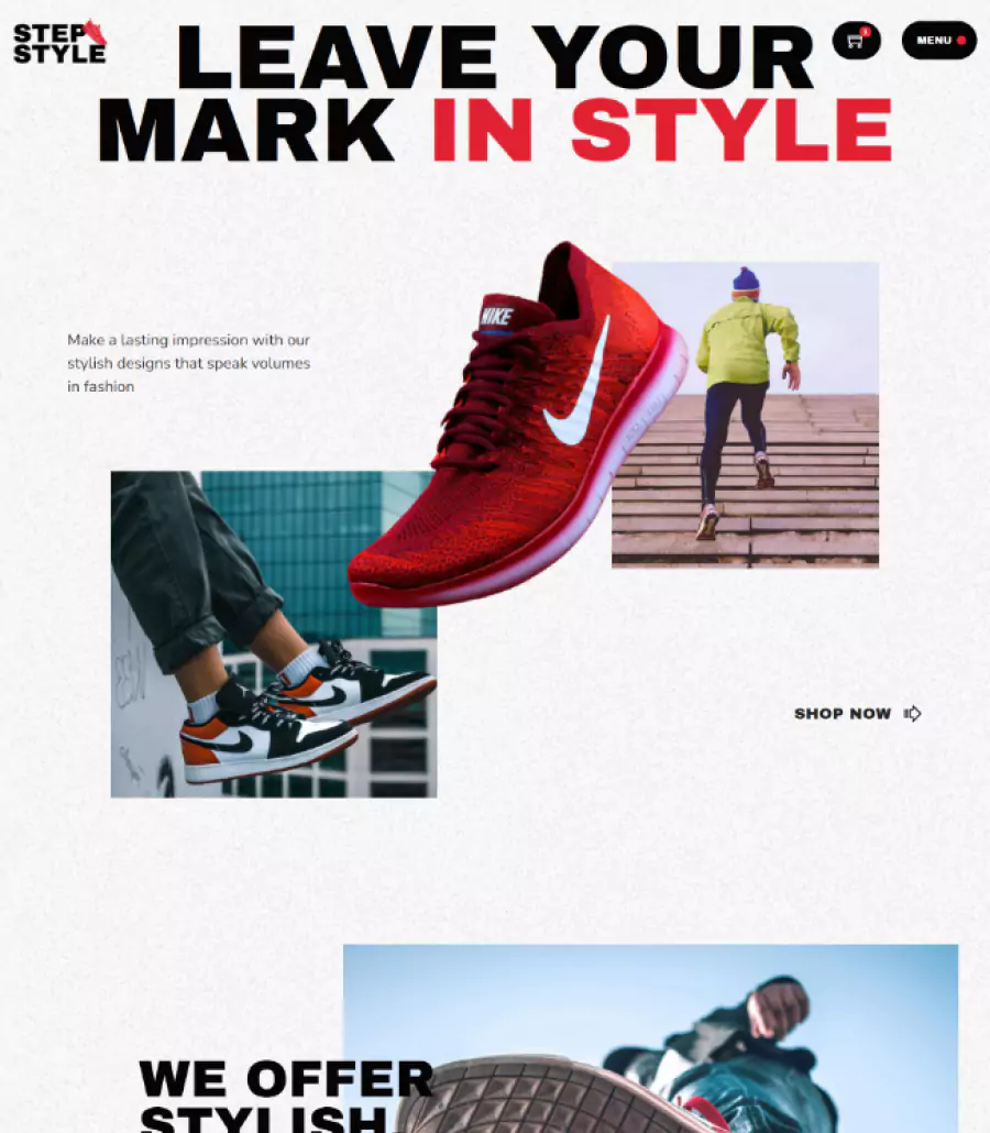 Stepstyle - Shoe E-Commerce Template